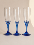 Vintage Bormioli Rocco Champagne Glasses (Set of 6)