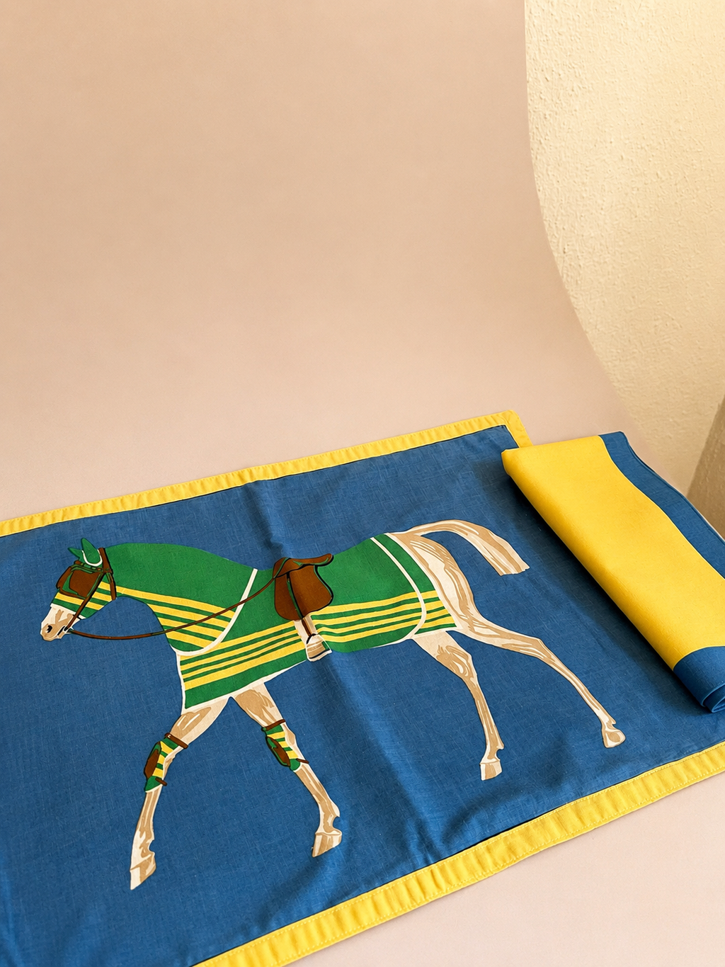 Hermès Cheval Placemats and Napkins (Set of 6) - circa 1990s