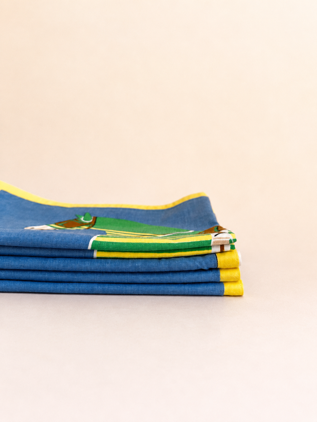 Hermès Cheval Placemats and Napkins (Set of 6) - circa 1990s