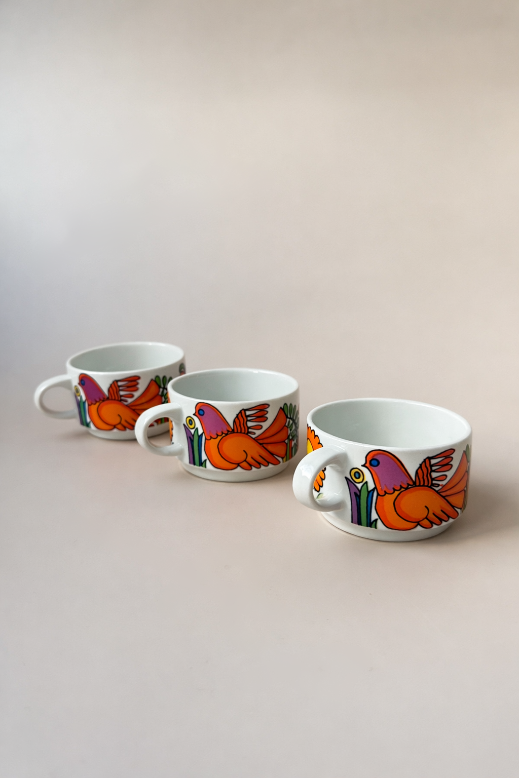 Acapulco Espresso Cups - Villeroy & Boch circa 1970s