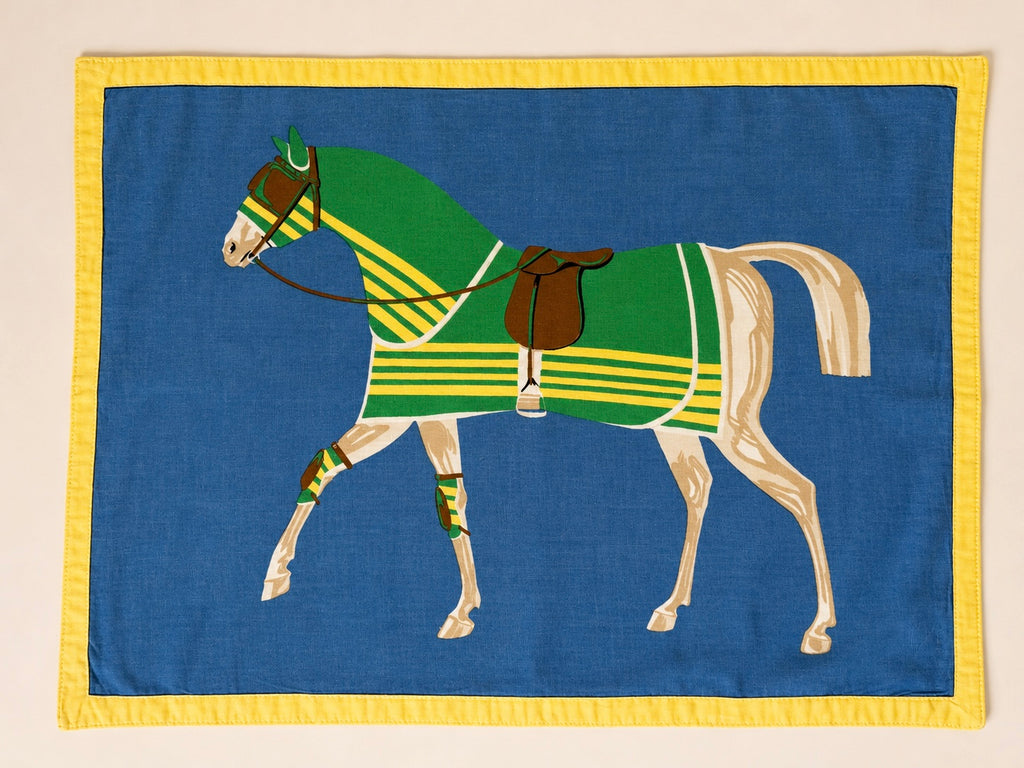 Hermès Cheval Placemats and Napkins (Set of 6) - circa 1990s