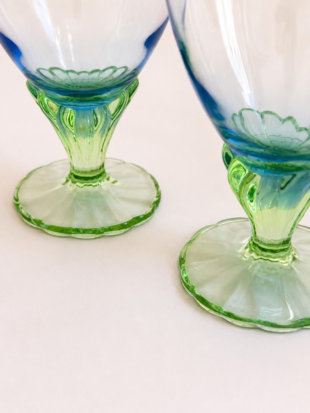 Vintage Bormioli Rocco Bahia Glasses (Set of 6)